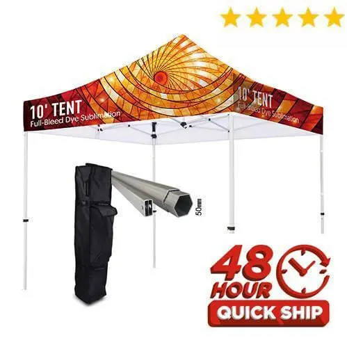 10'x10' Custom Tent - Frame and Print - Image 7