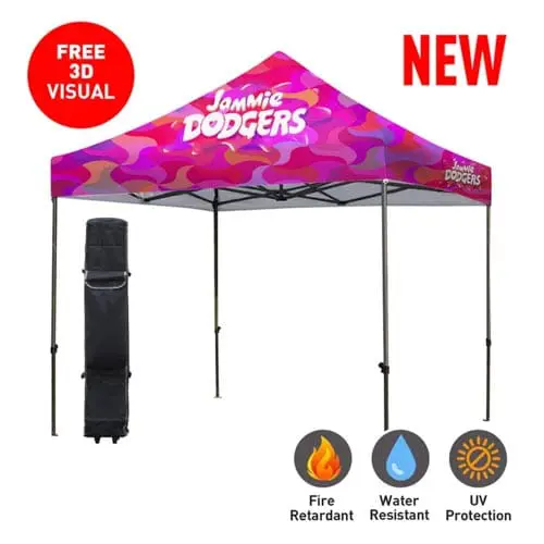 10'x10' Custom Tent - Frame and Print - Image 2